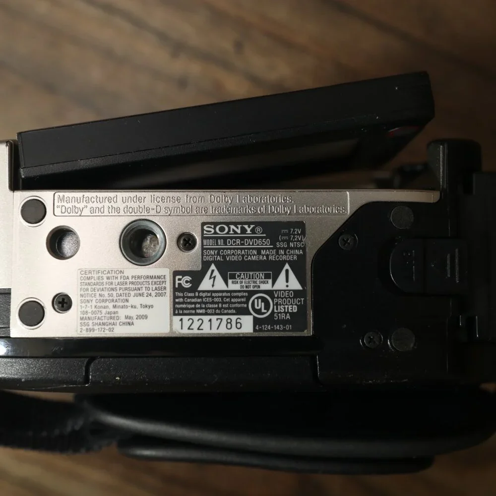 Sony DCR-DVD650